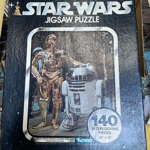 🌌 Vintage  1977 Star Wars 140 Piece Puzzle 🧩